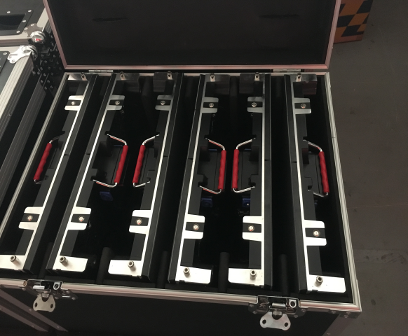 flight case for rental LED screen