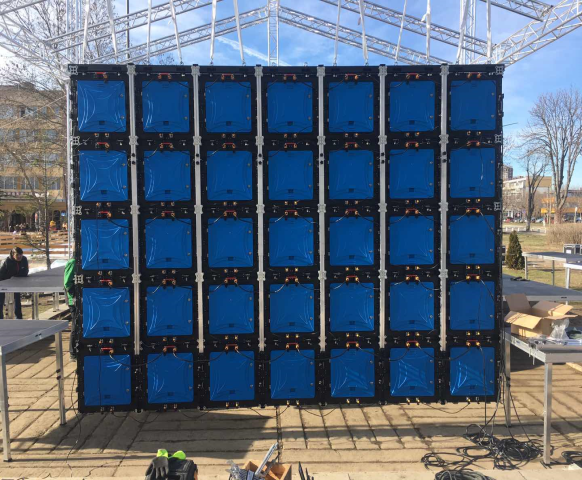 P6 outdoor rental LED display