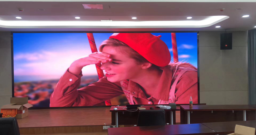 4K LED screen for meeting room