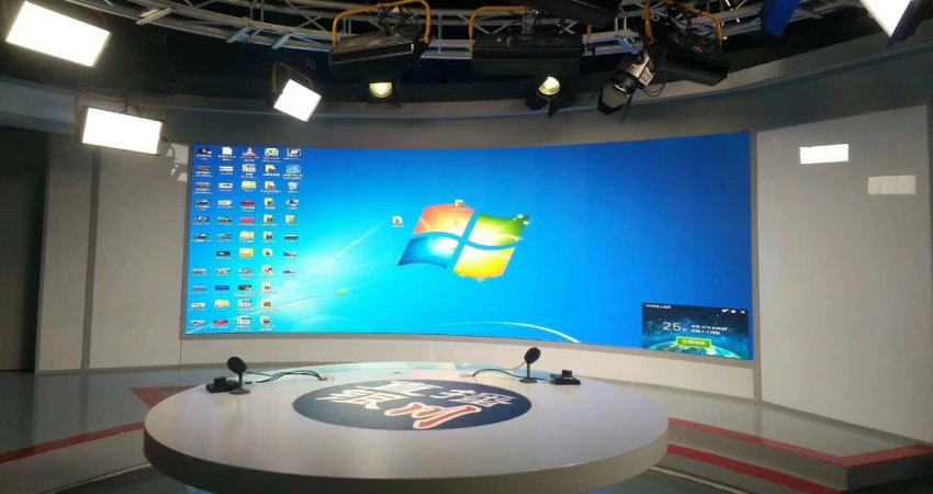 4k LED display for TV studio